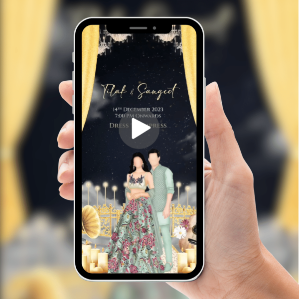 Traditional Wedding Card Video Creator 💌 | Create traditional card videos, adding cultural richness to weddings!